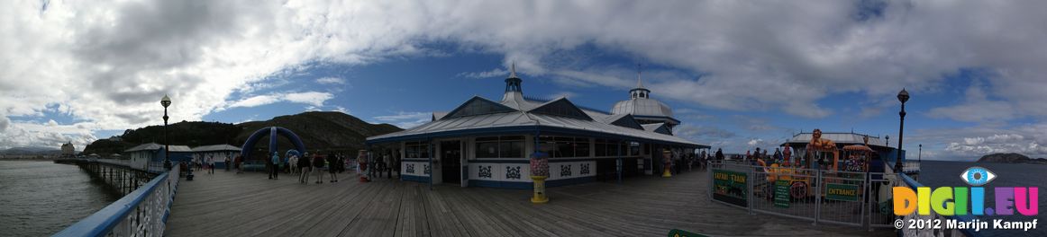 SX23148-57 Panorama from Llandudno pier